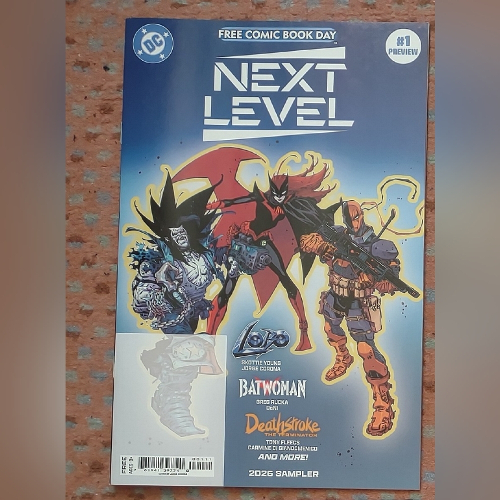 DC Next Level Sampler 1 Greg Rucka Skottie Young Tony Fleecs FCBD 2026 New